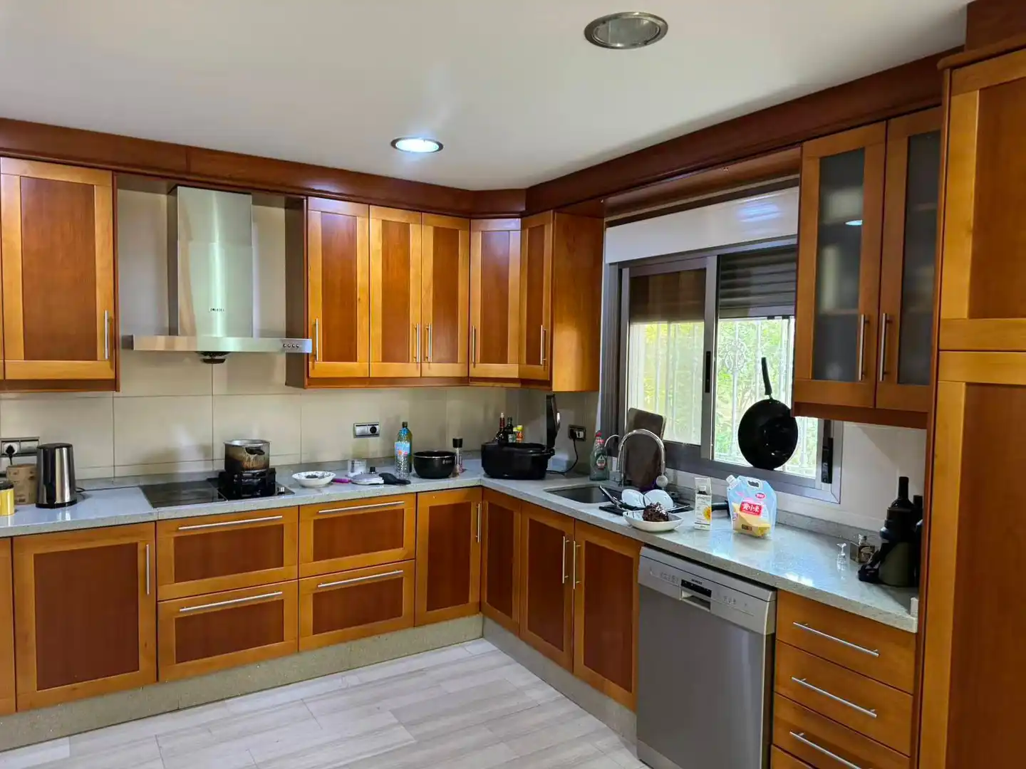 Cocina de Casa o chalet en venta en Elche / Elx con Aire acondicionado, Calefacción y Jardín privado