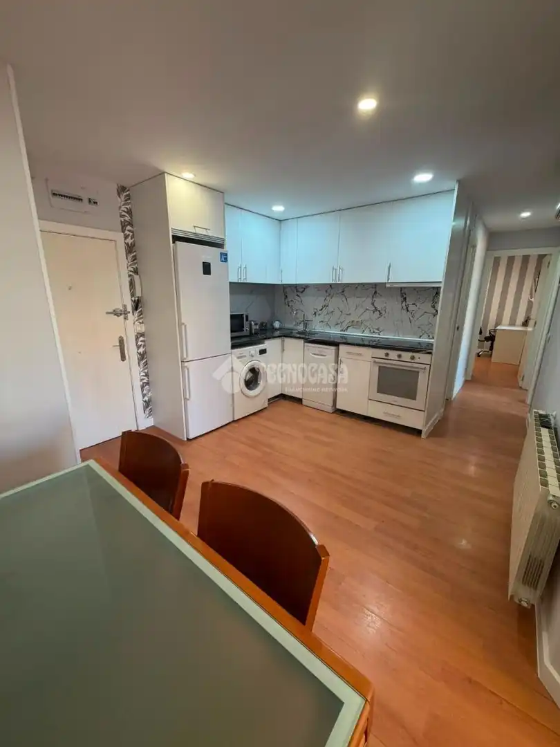 Kitchen of Flat for rent in Getafe  with Air Conditioner, Heating and Furnished