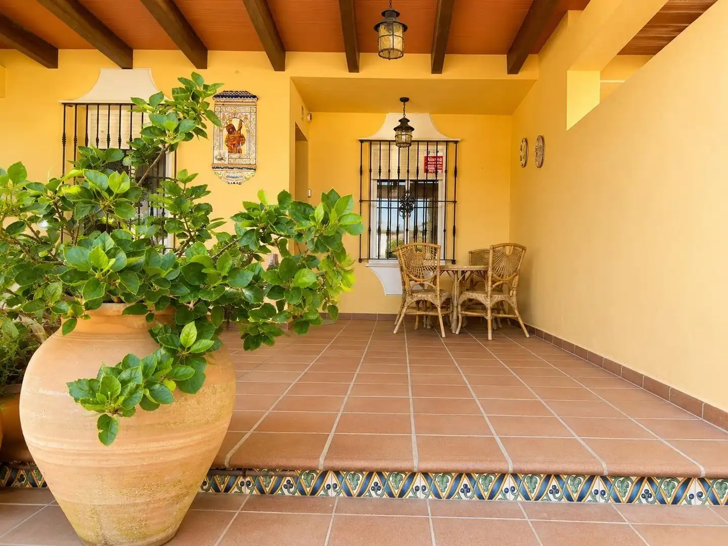Terrace of Detached homes for sale in Chipiona  with Heating, Terrace and Storage room