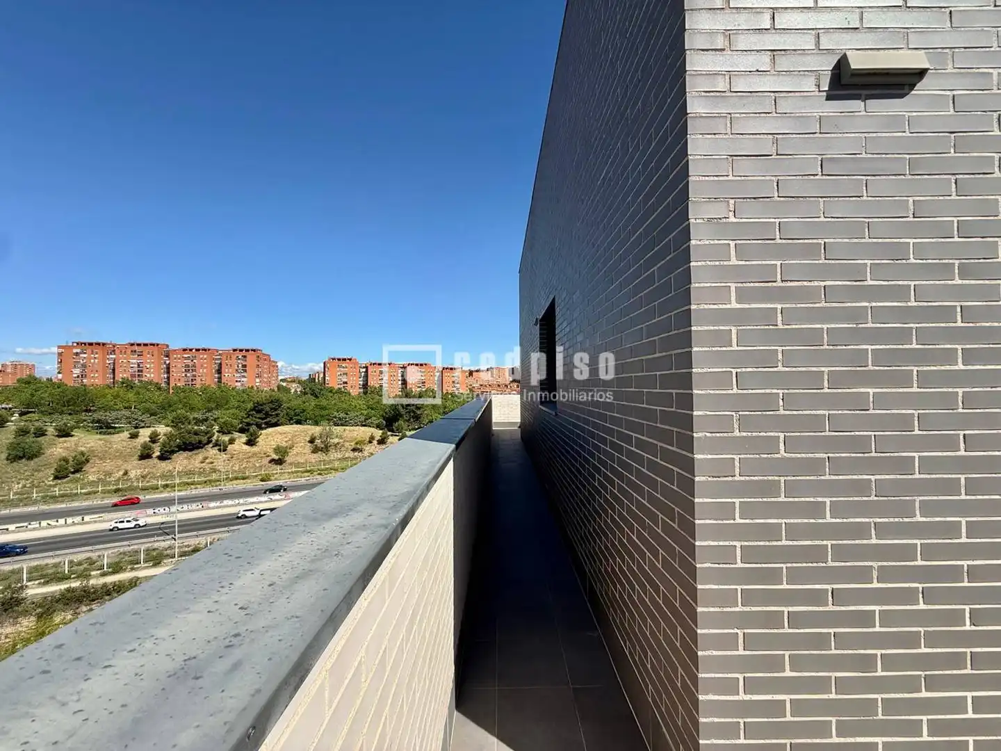 Terrasse von Dachboden zur Miete in Madrid mit Heizung, Terrasse und Abstellraum