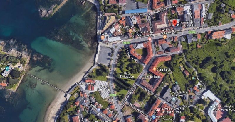 Exterior view of Flat for sale in Oleiros  with Terrace