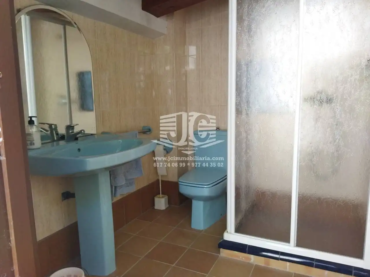 Baño de Casa o chalet en venta en Tivenys con Aire acondicionado, Jardín privado y Terraza