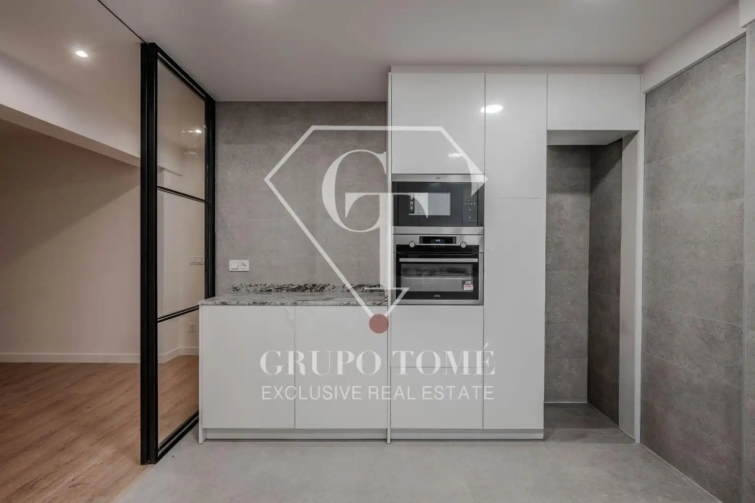 Küche von Wohnung zum Verkauf in Donostia - San Sebastián  mit Heizung und Terrasse