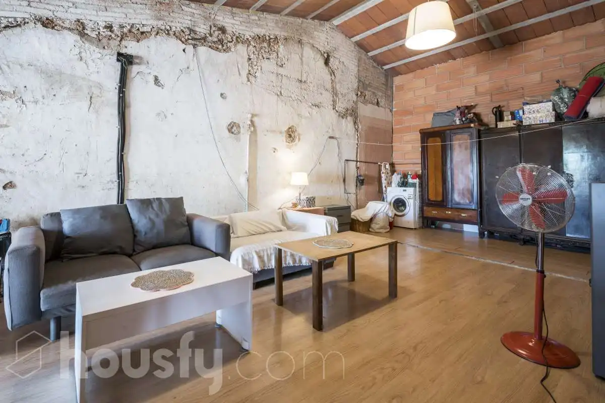 Sala de estar de Casa o chalet en venta en Font-rubí con Calefacción, Jardín privado y Terraza