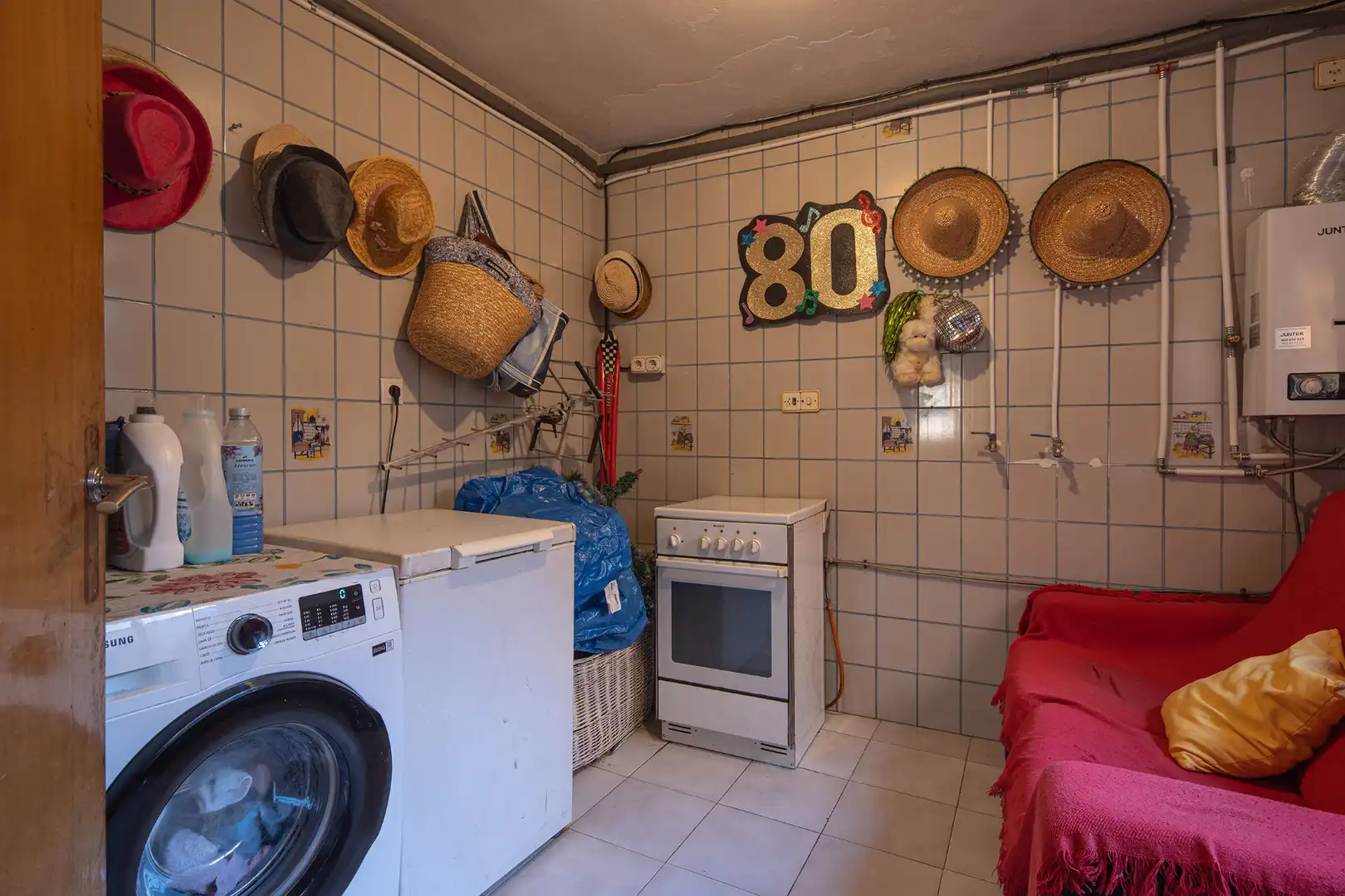 Cocina de Casa adosada en venta en Huétor Vega con Aire acondicionado, Terraza y Amueblado