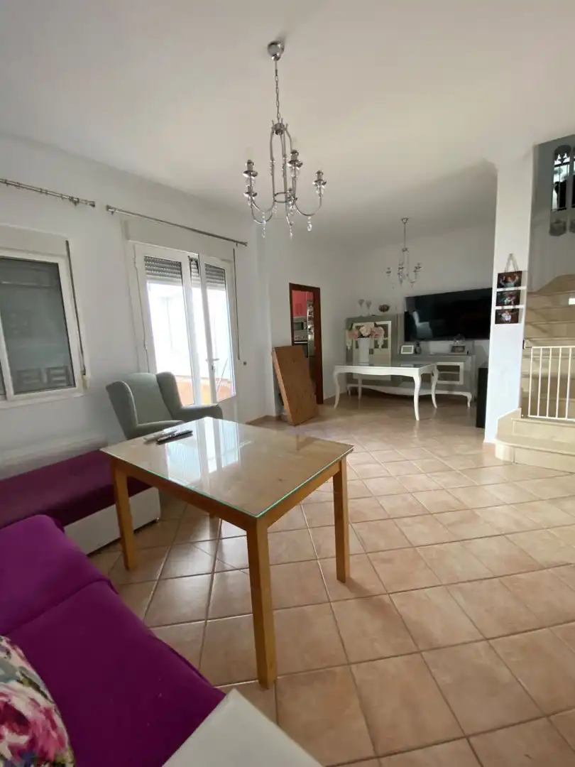 Wohnzimmer von Haus oder Chalet zur Miete in Moguer mit Klimaanlage, Terrasse und Möbliert