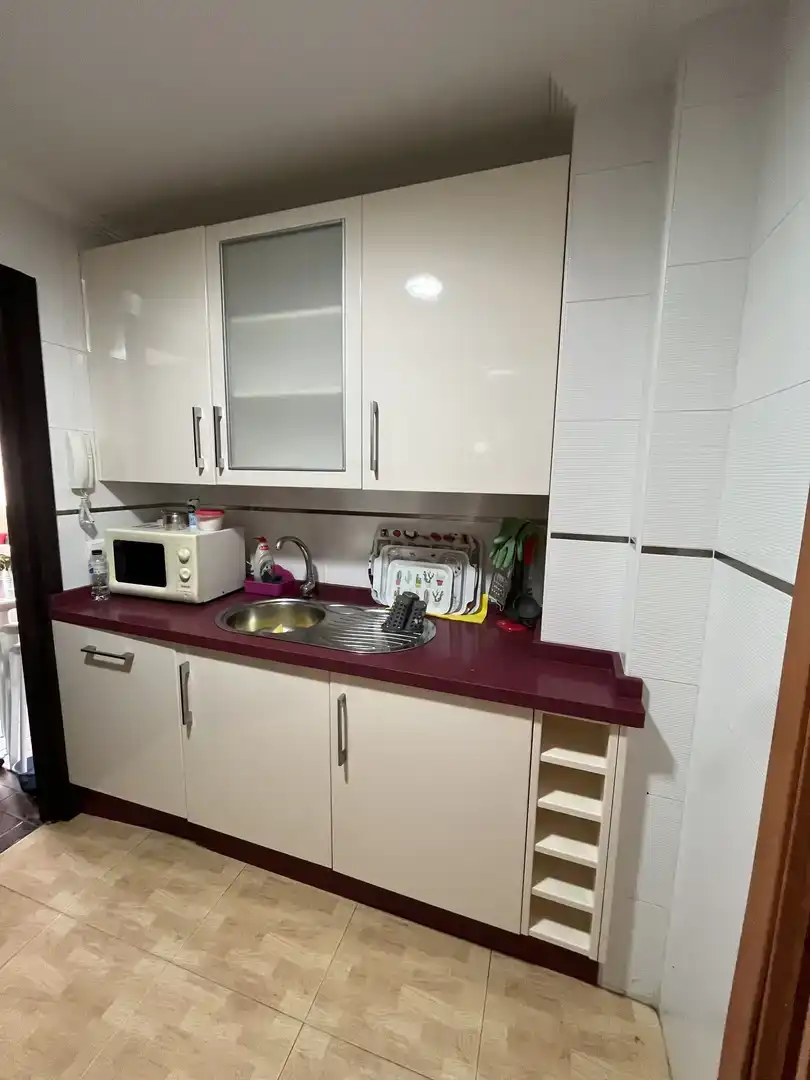 Cocina de Piso en venta en Punta Umbría con Jardín privado