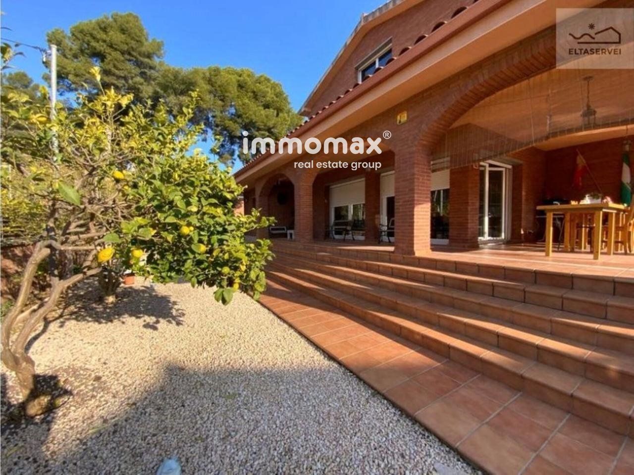 Exterior view of House or chalet for sale in Castelldefels  with Air Conditioner, Heating and Swimming Pool