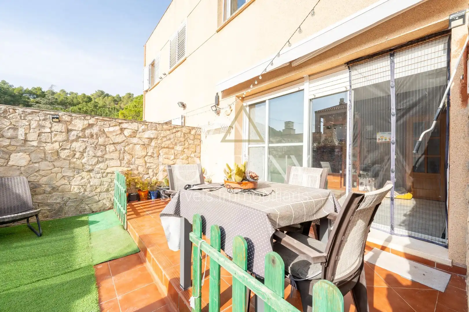 Terraza de Casa o chalet en venta en Pira con Aire acondicionado, Calefacción y Jardín privado