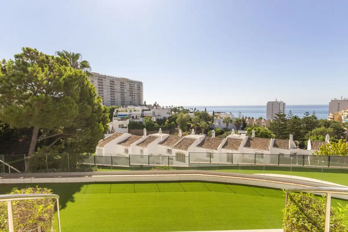 Garden of Houses for sale in Benalmádena  with Air Conditioner, Private garden and Terrace