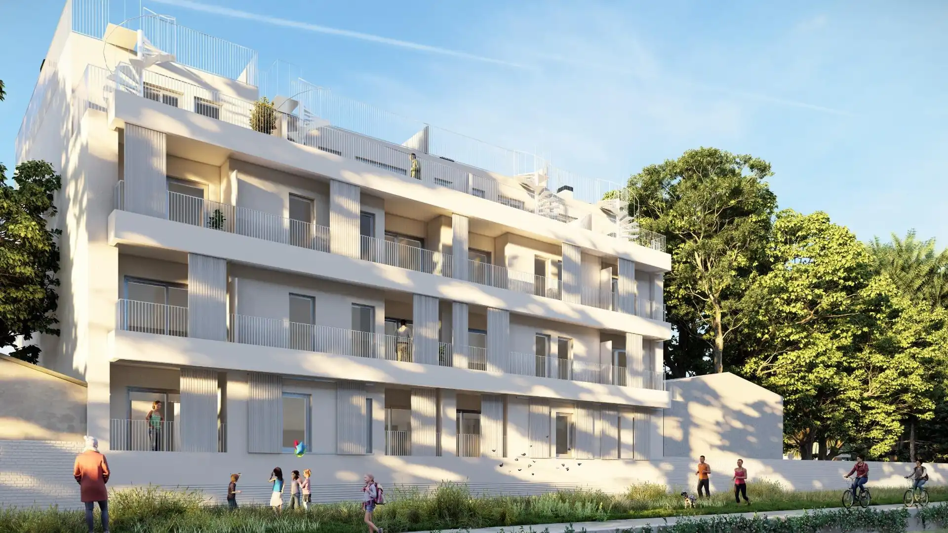 Exterior view of Attic for sale in Mijas  with Air Conditioner, Terrace and Storage room