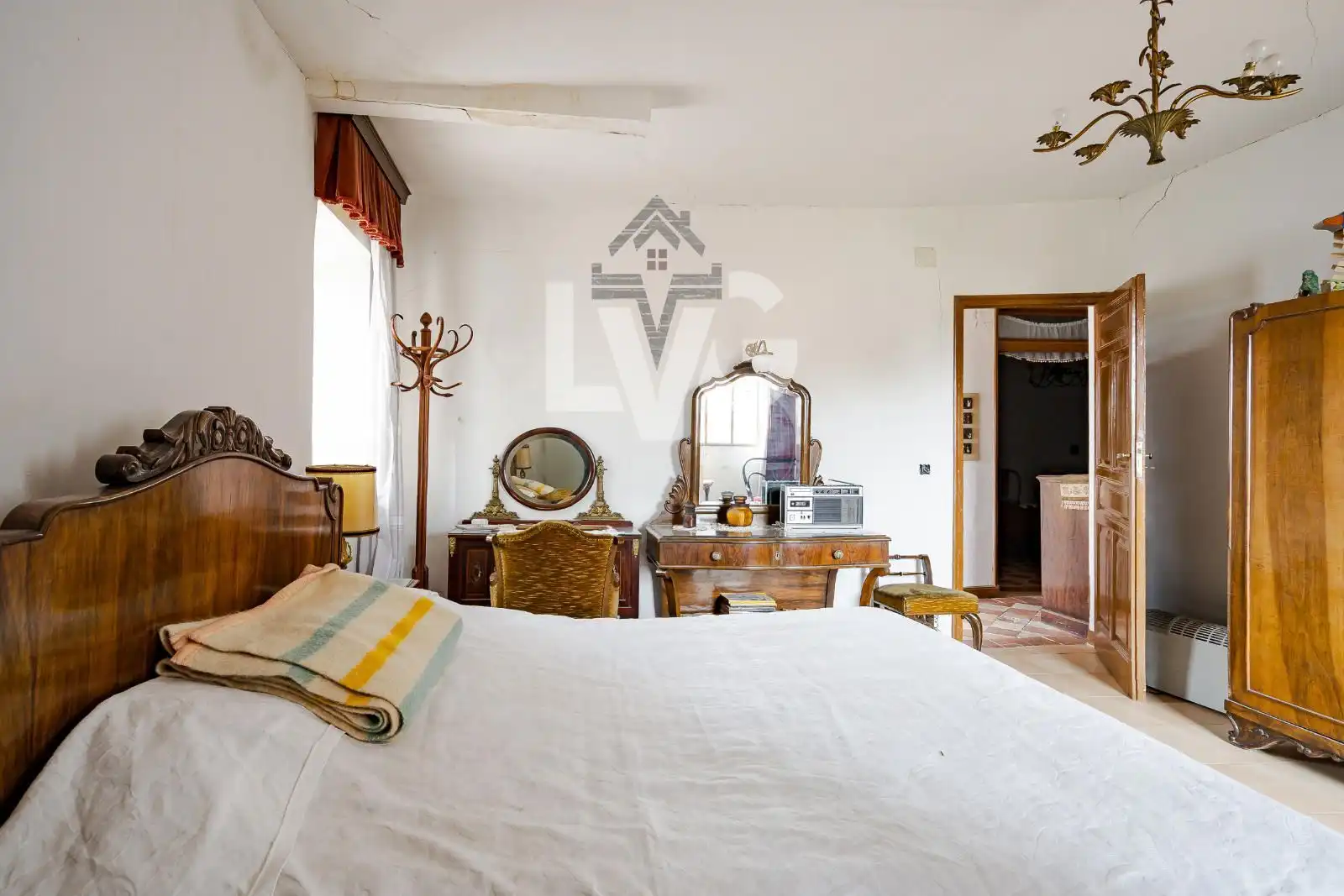 Schlafzimmer von Haus oder Chalet zum Verkauf in Valdetorres de Jarama mit Heizung, Privatgarten und Terrasse