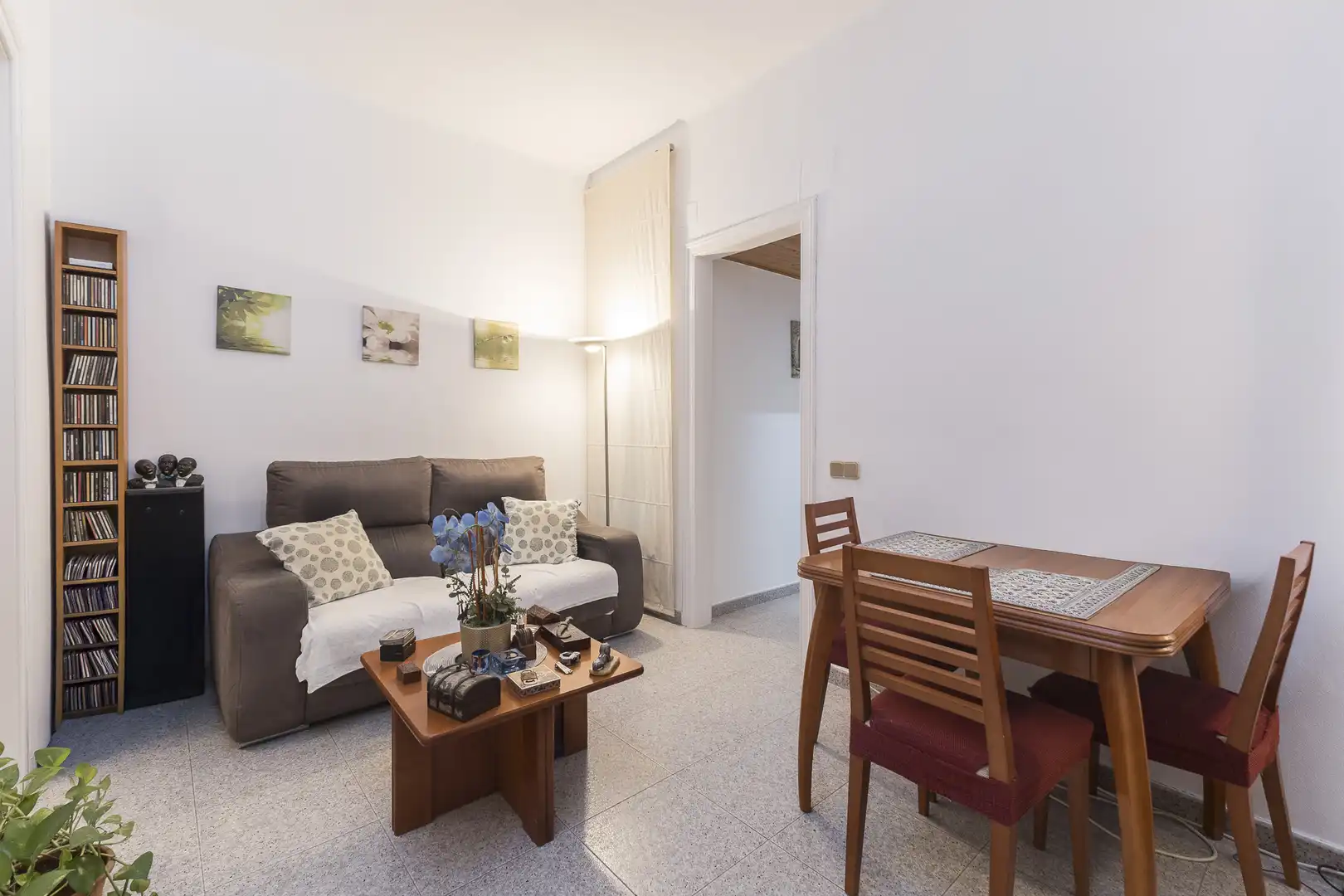 Sala de estar de Piso en venta en Barcelona con Aire acondicionado, Calefacción y Balcón