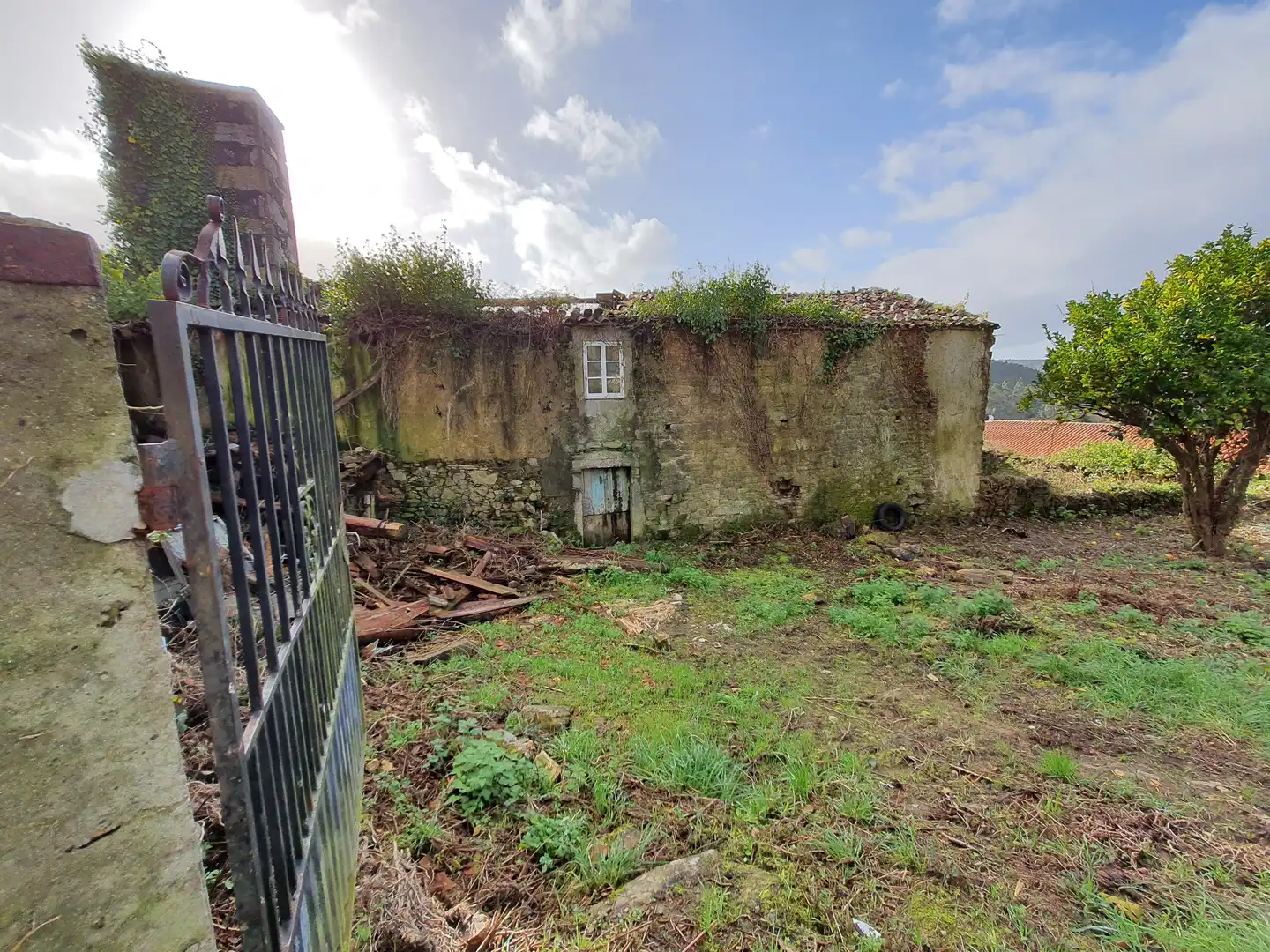 Vista exterior de Casa o xalet en venda en Coristanco