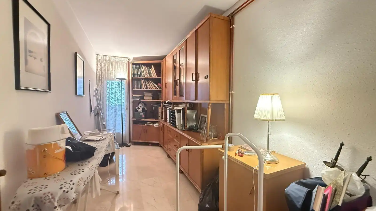 Sala de estar de Piso en venta en Santa Coloma de Gramenet con Aire acondicionado, Calefacción y Terraza