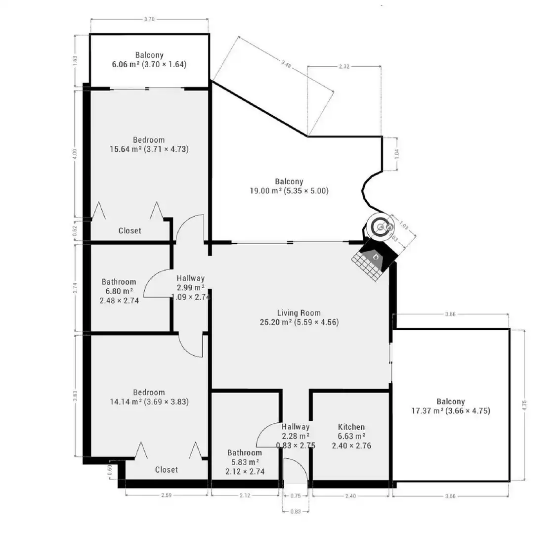 Apartamento con piscina en venta en Calahonda, imagen 25