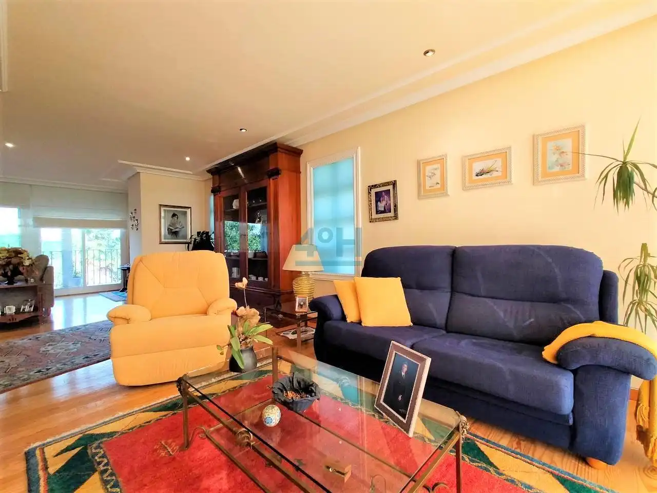 Sala de estar de Casa o chalet en venta en Amoeiro con Calefacción, Jardín privado y Terraza
