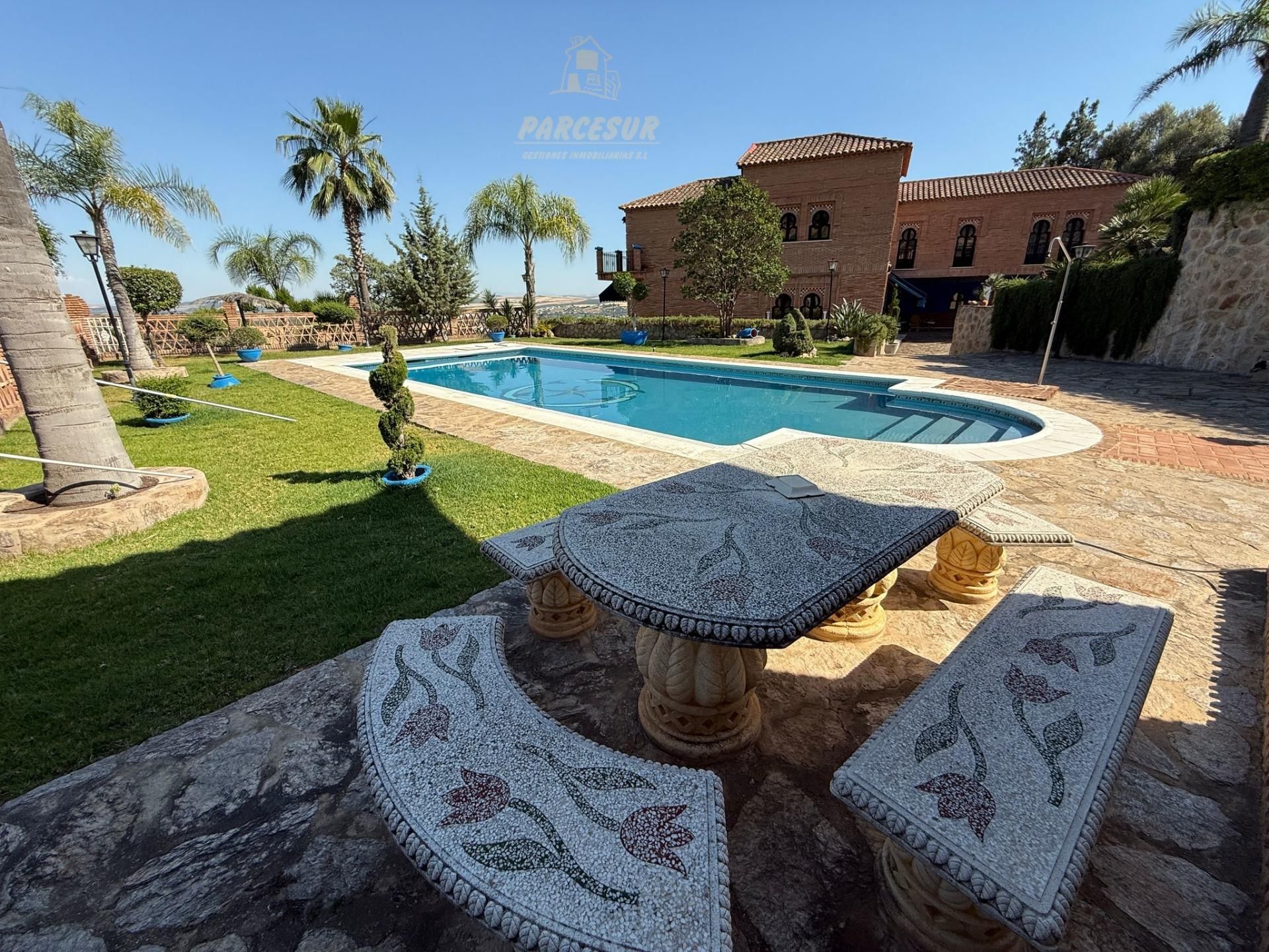 Piscina de Finca rústica en venda en  Córdoba Capital amb Aire condicionat, Calefacció i Jardí privat