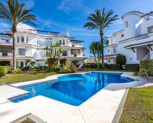 Garden of Apartment to rent in Marbella  with Air Conditioner, Terrace and Swimming Pool
