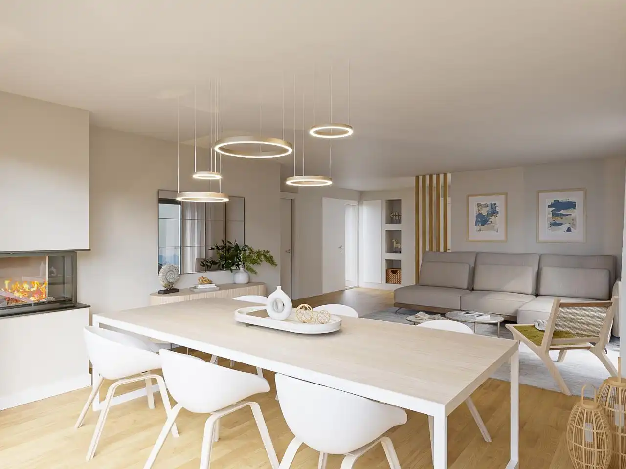 Living room of Houses for sale in Gondomar  with Heating, Private garden and Terrace