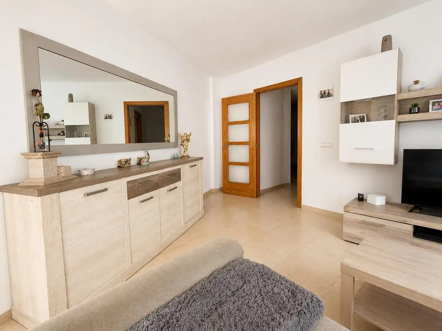 Sala de estar de Piso en venta en Inca con Aire acondicionado, Calefacción y Amueblado