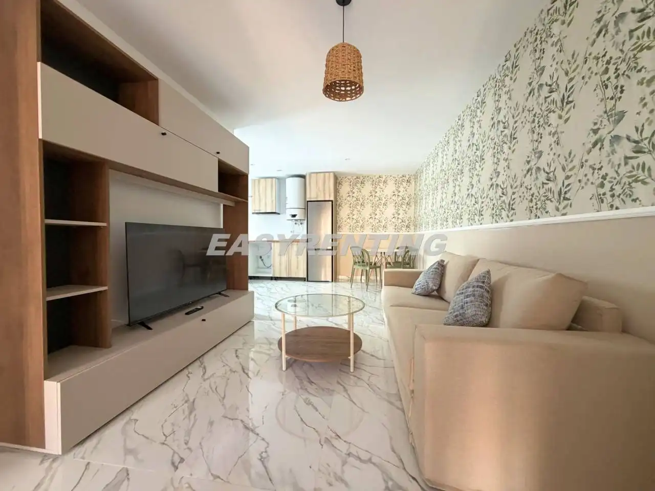 Wohnzimmer von Wohnungen zur Miete in La Línea de la Concepción mit Terrasse, Möbliert und Balkon