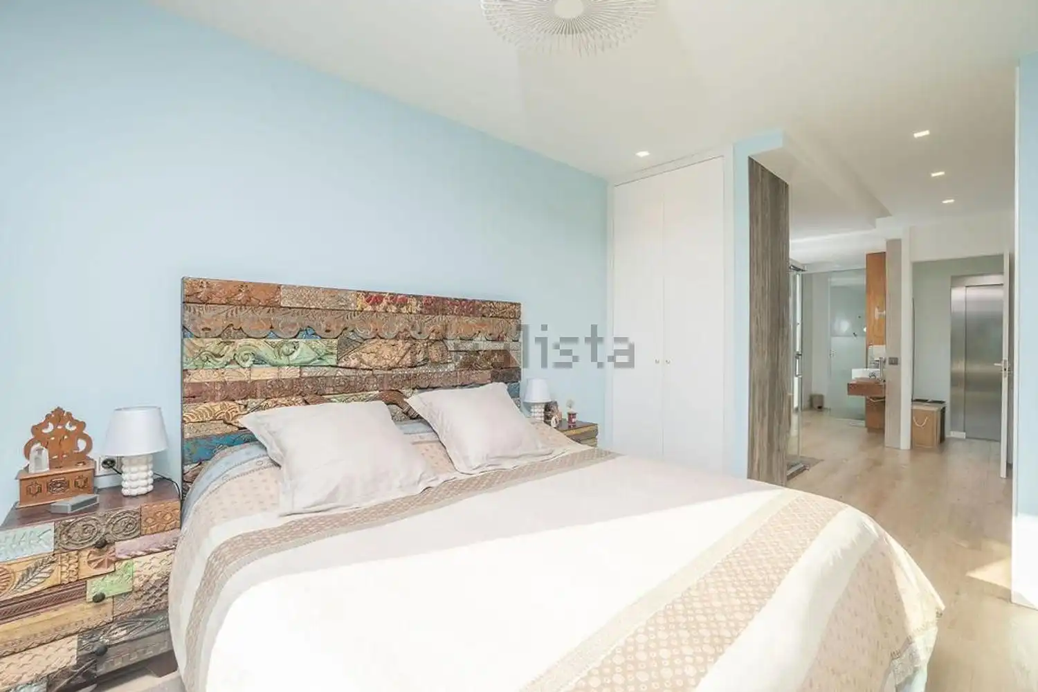 Bedroom of Houses for sale in L'Alfàs del Pi  with Air Conditioner, Storage room and Swimming Pool