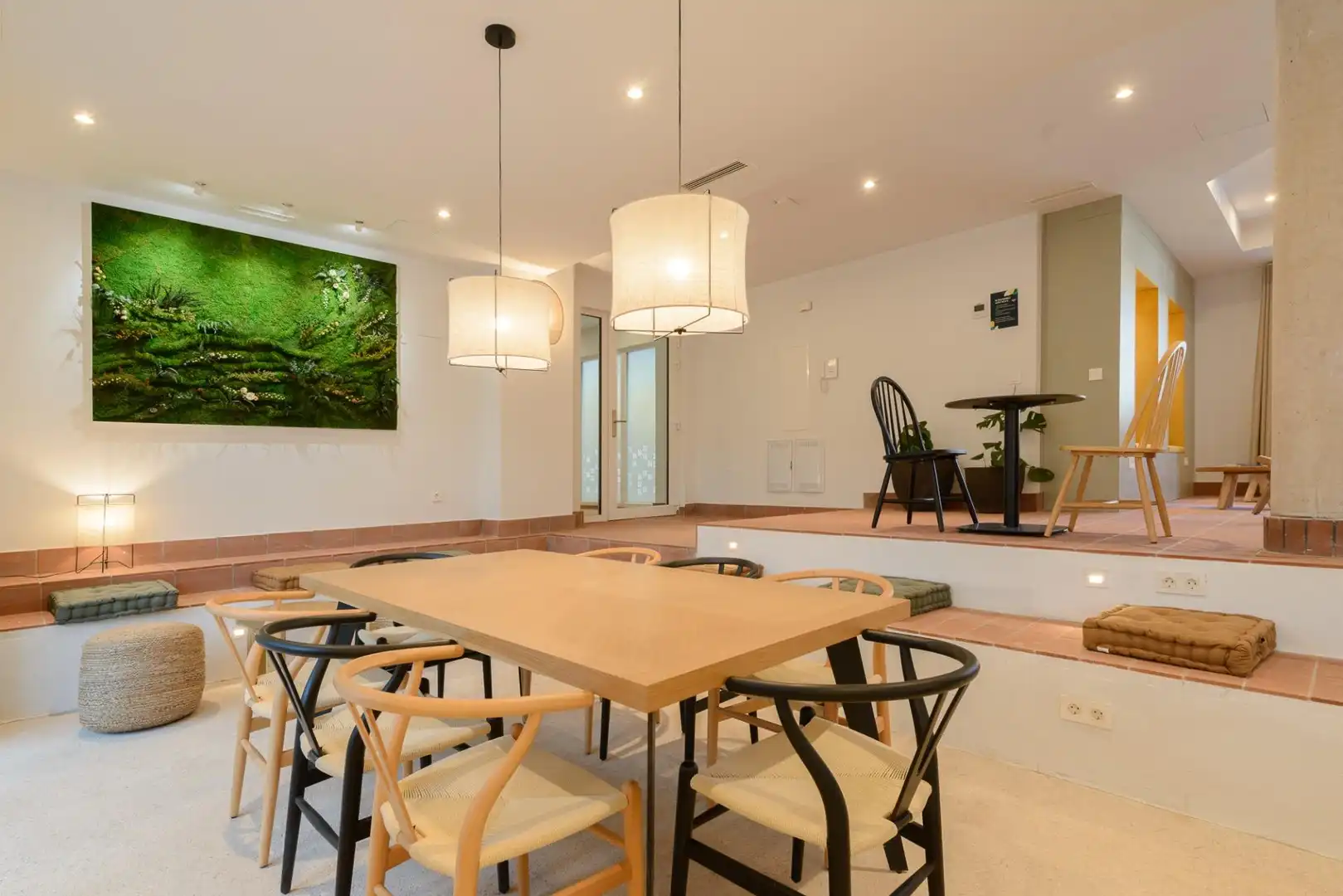 Dining room of Study for rent in Madrid  with Air Conditioner, Heating and Furnished