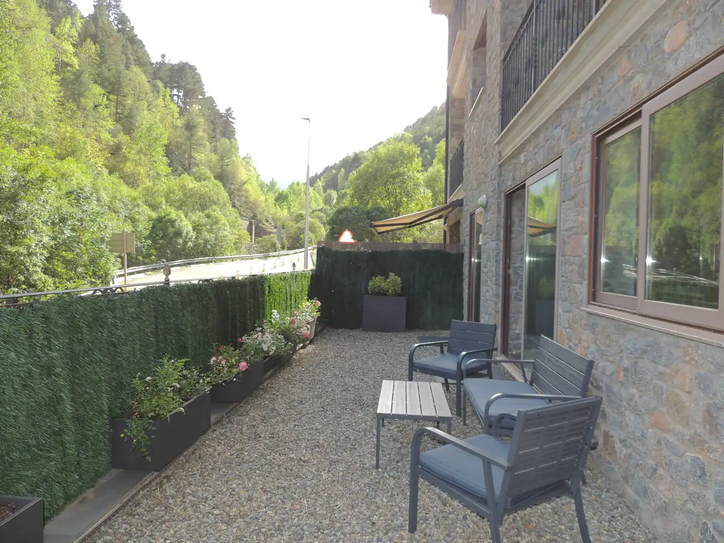 Terrassa de Pis de lloguer en La Massana amb Parquet, Terrassa i Moblat