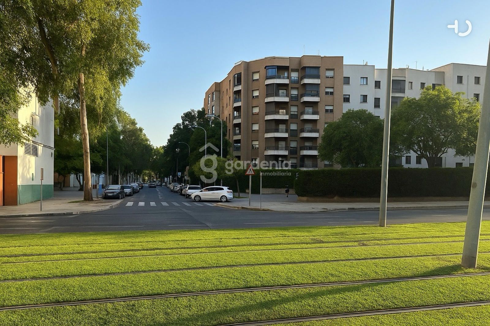 Exterior view of Flat to rent in  Sevilla Capital  with Air Conditioner, Heating and Private garden