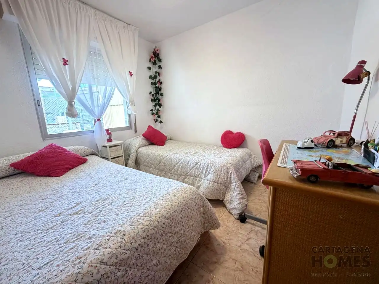 Schlafzimmer von Einfamilien-Reihenhaus zum Verkauf in Cartagena mit Abstellraum, Möbliert und Balkon