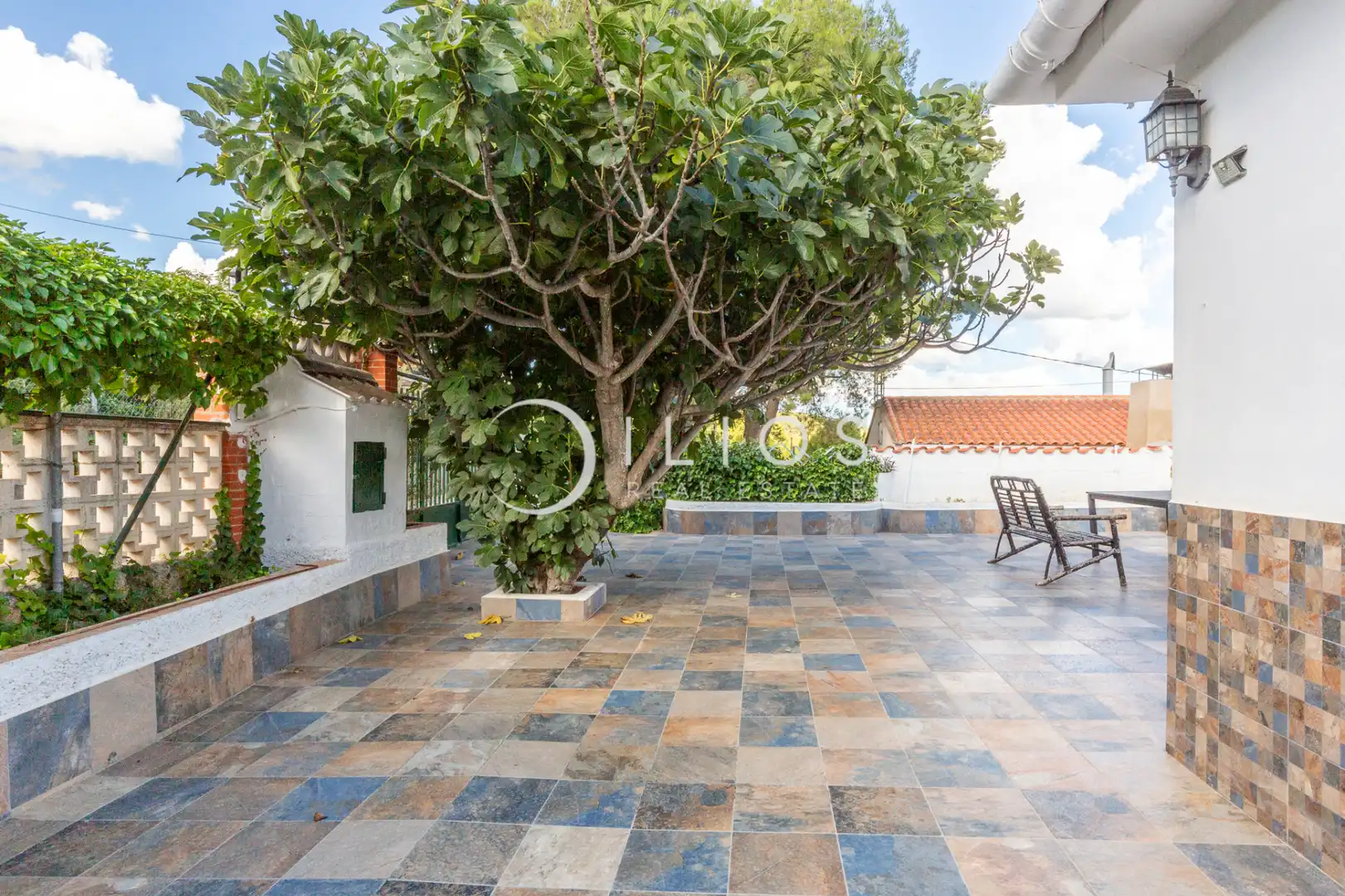 Terrassa de Finca rústica en venda en Buñol amb Aire condicionat, Calefacció i Jardí privat