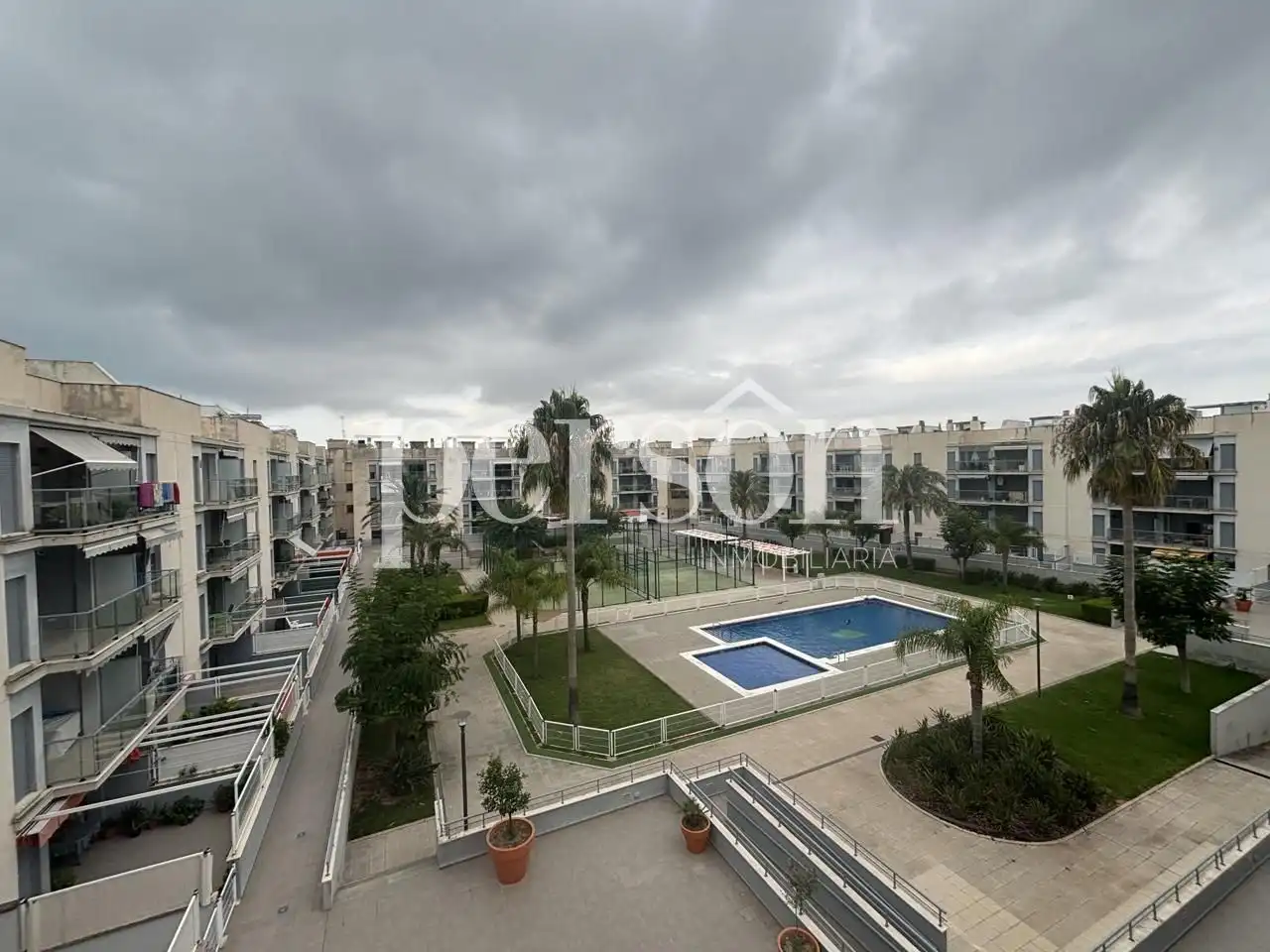 Außenansicht von Maisonette zur Miete in Almenara mit Klimaanlage, Terrasse und Abstellraum