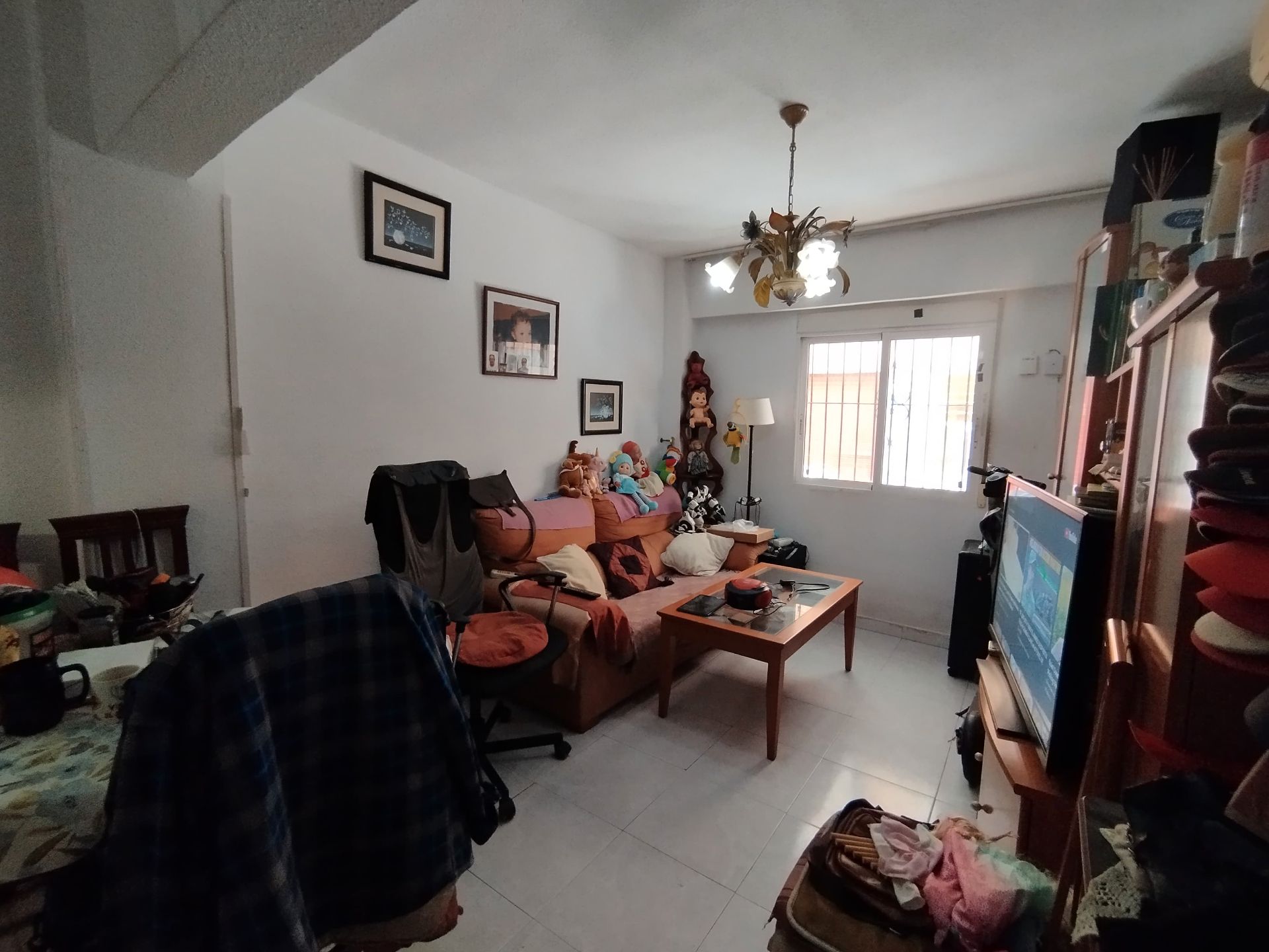 Sala d'estar de Apartament en venda en Alicante / Alacant amb Aire condicionat, Moblat i Forn