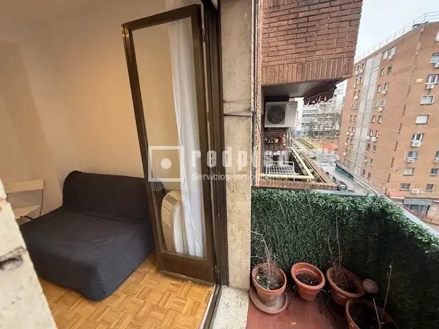Terraza de Piso de alquiler en Madrid con Aire acondicionado, Calefacción y Parquet