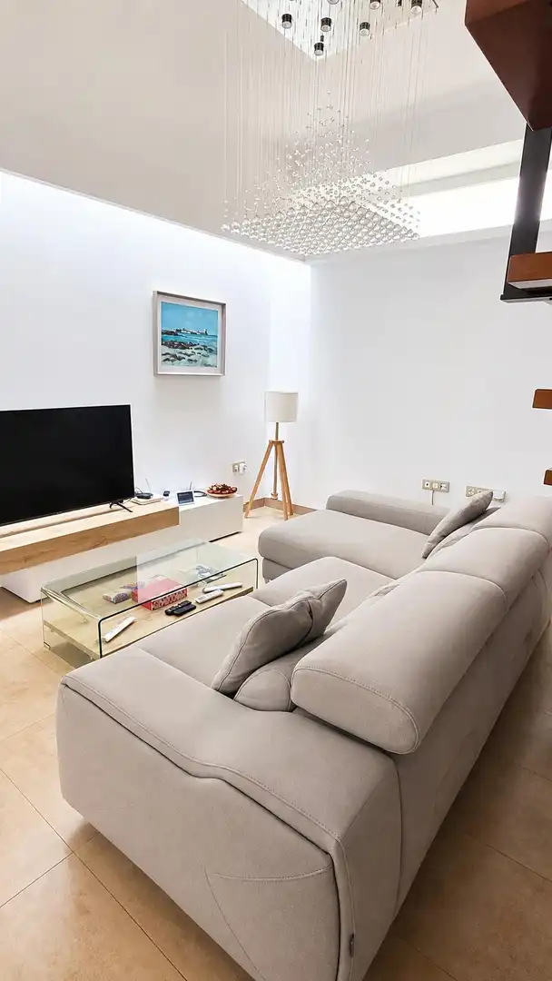 Sala de estar de Casa o chalet en venta en San Fernando con Calefacción, Terraza y Balcón