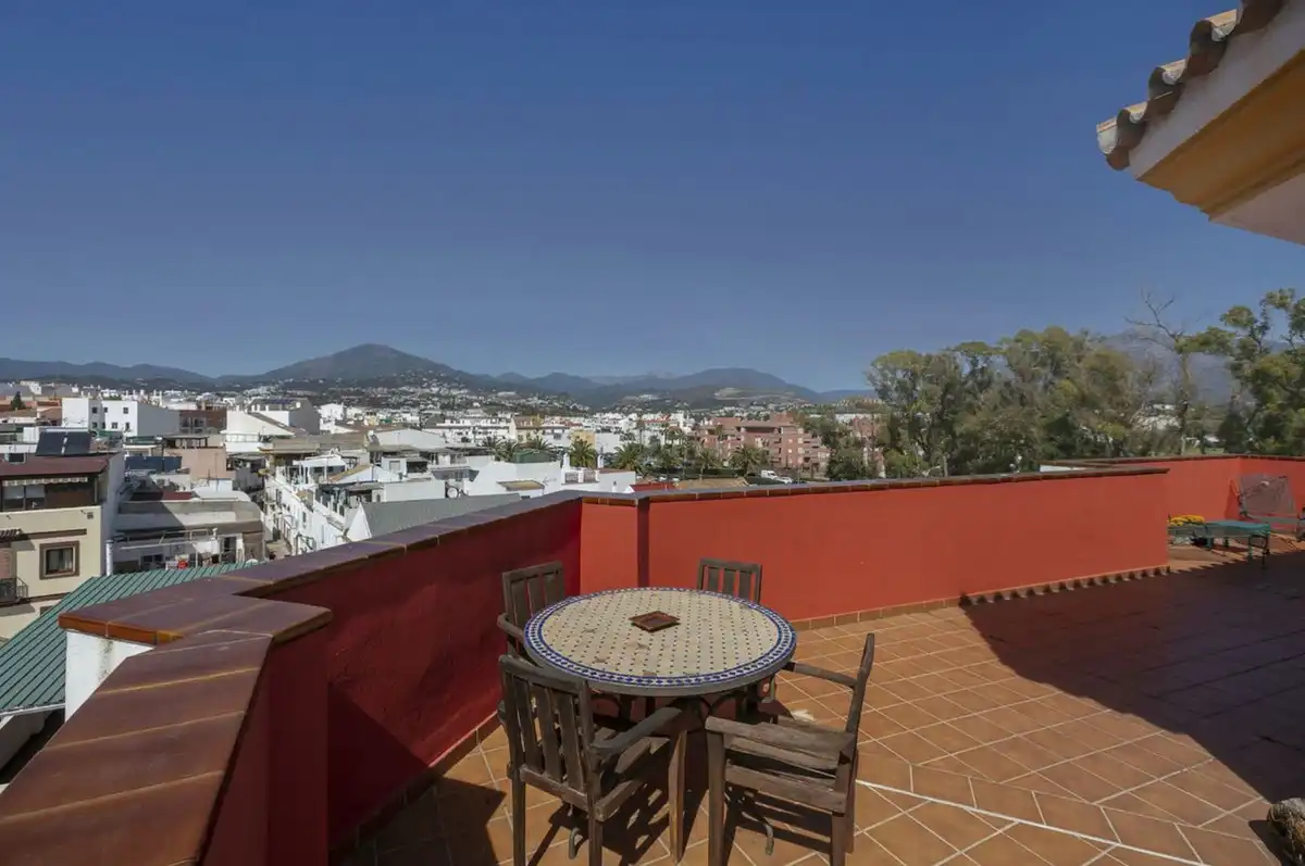 Terrace of Attic for sale in Marbella  with Air Conditioner, Terrace and Furnished