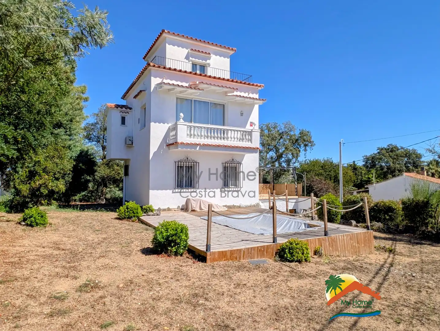 Vista exterior de Casa o xalet en venda en Lloret de Mar amb Aire condicionat, Calefacció i Jardí privat