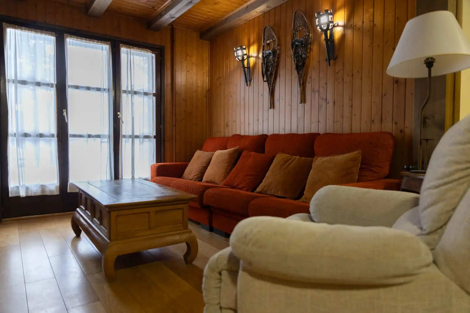 Sala d'estar de Apartament en venda en Espot amb Calefacció, Jardí privat i Parquet