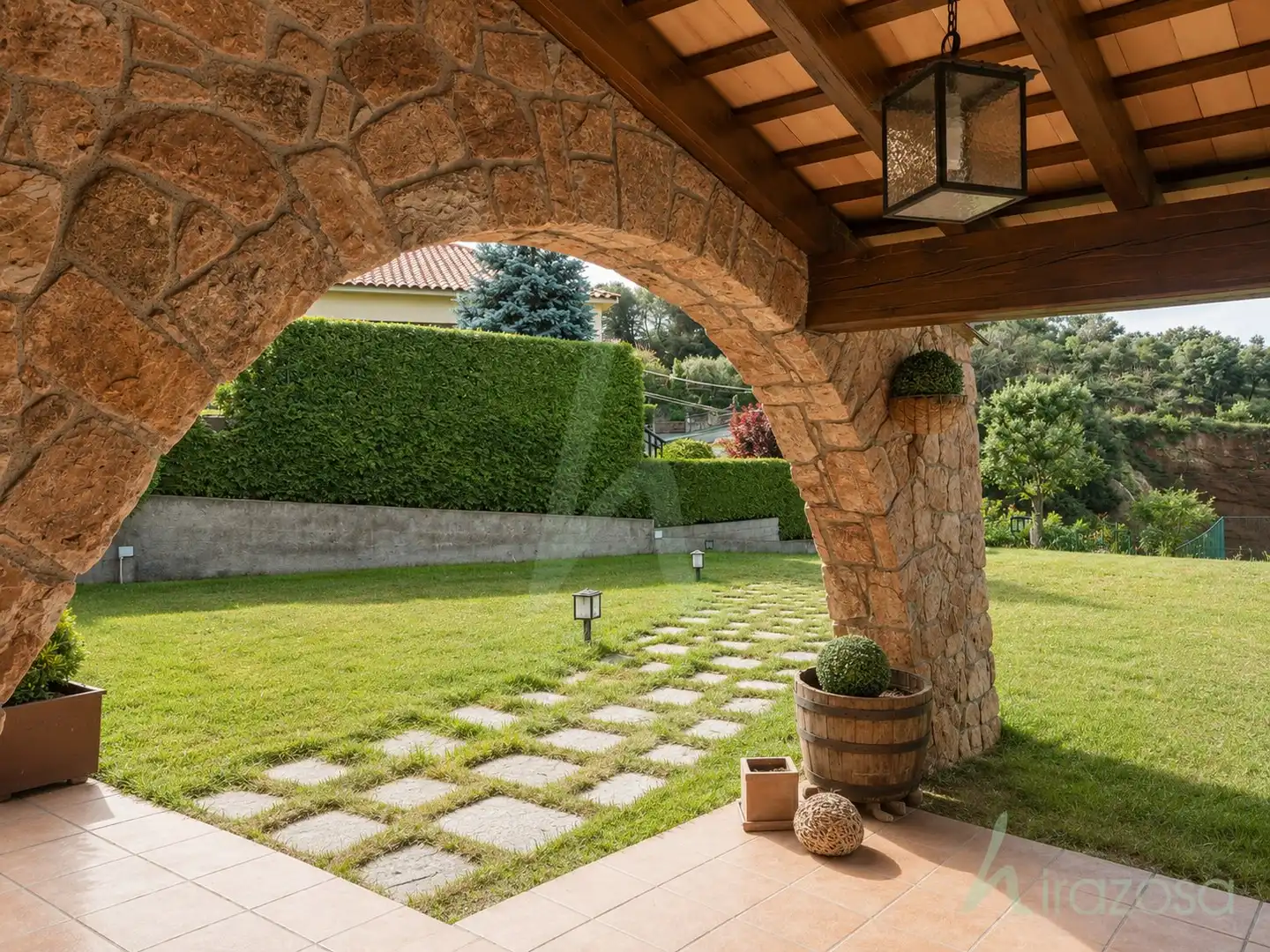 Jardín de Casa o chalet en venta en Aiguafreda con Aire acondicionado, Calefacción y Terraza
