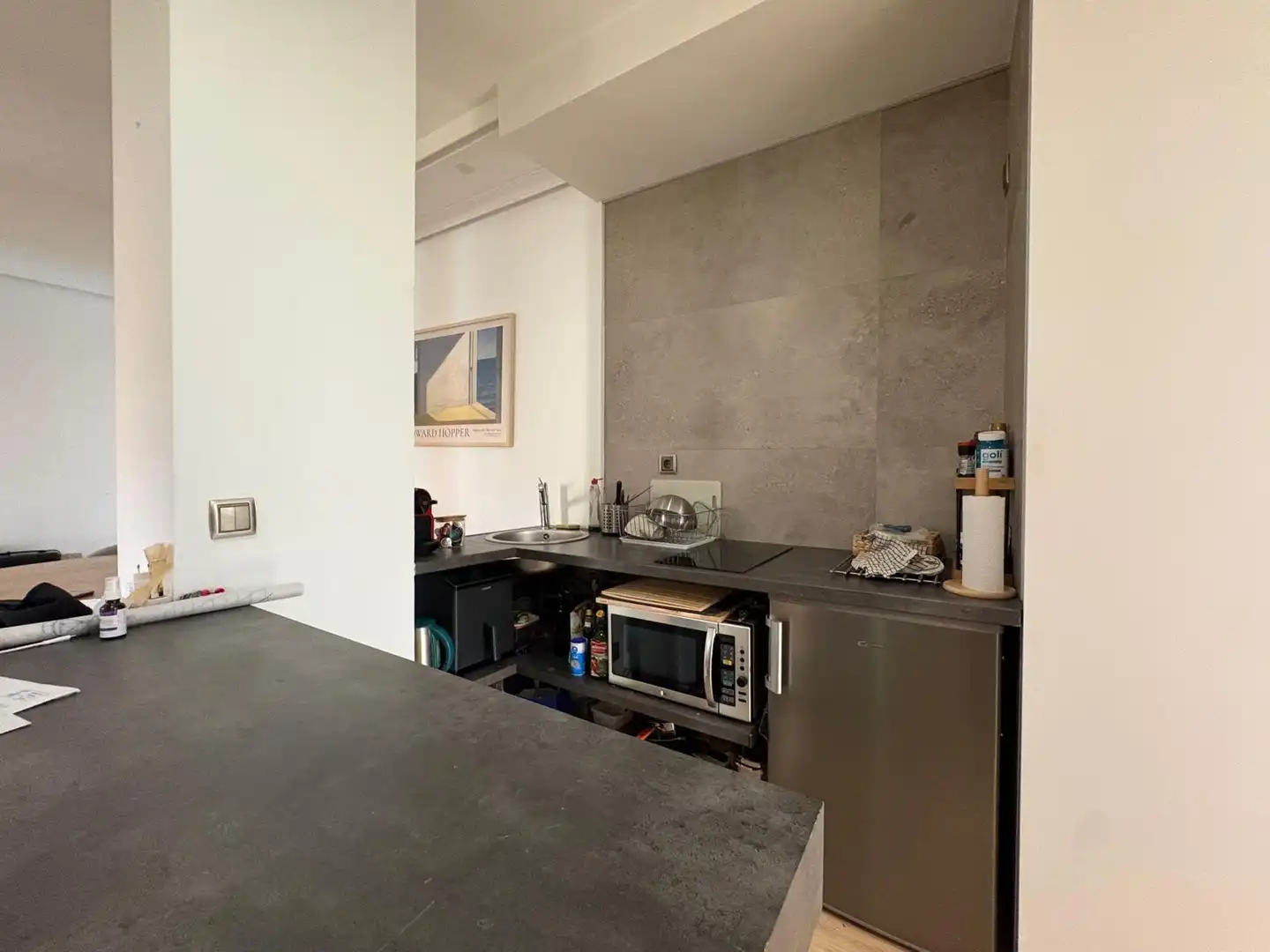 Cocina de Piso de alquiler en Madrid con Aire acondicionado, Calefacción y Balcón