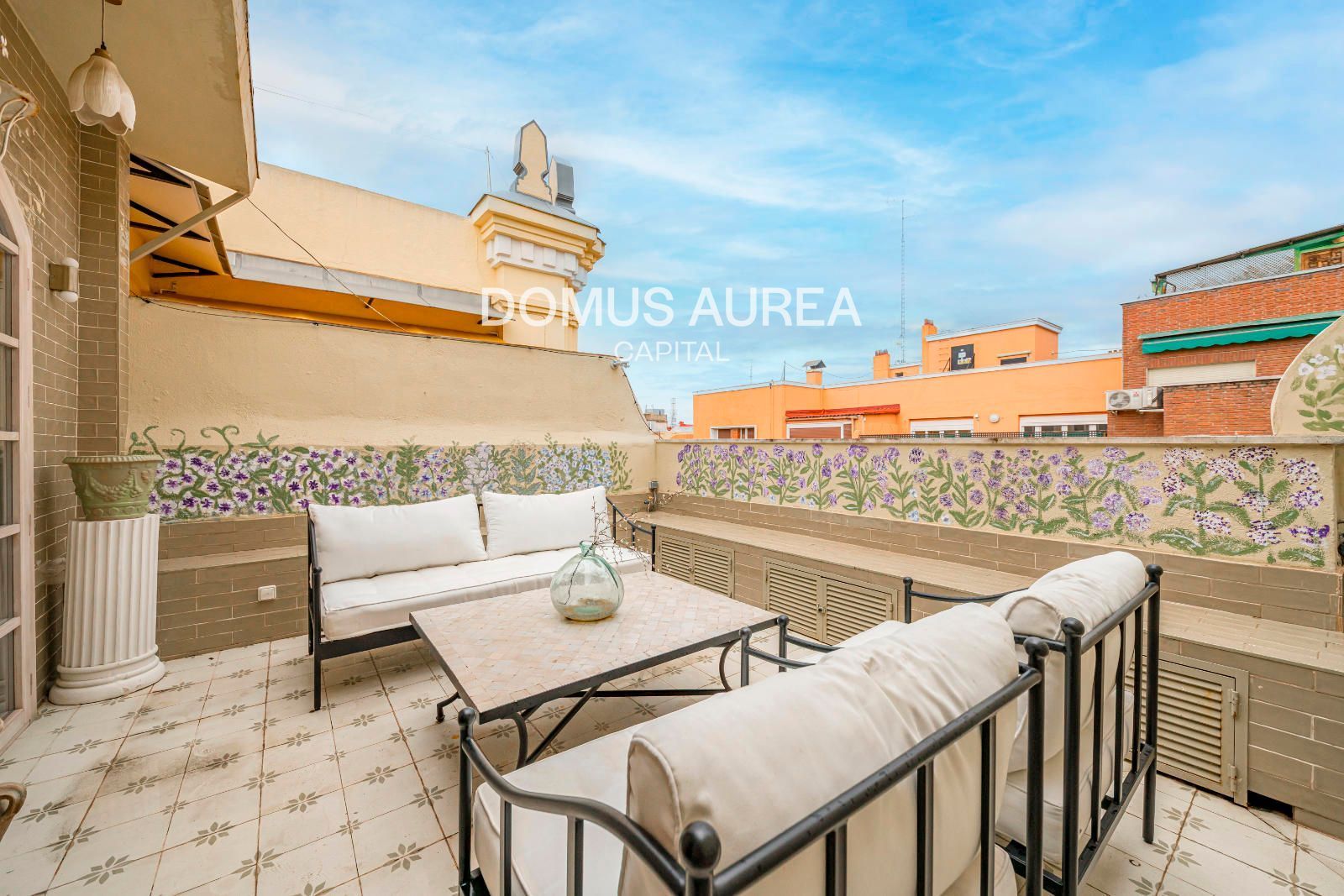 Terrassa de Àtic de lloguer en  Madrid Capital amb Aire condicionat, Calefacció i Parquet