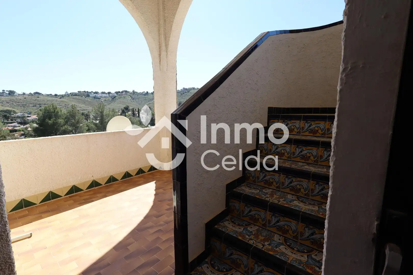 Terraza de Casa o chalet en venta en Chiva con Aire acondicionado, Calefacción y Jardín privado