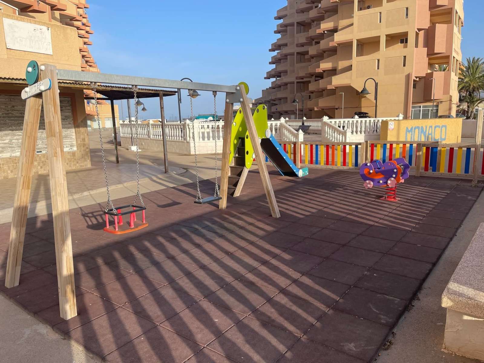 Aparcament de Estudi per a compartir en La Manga del Mar Menor amb Aire condicionat i Terrassa