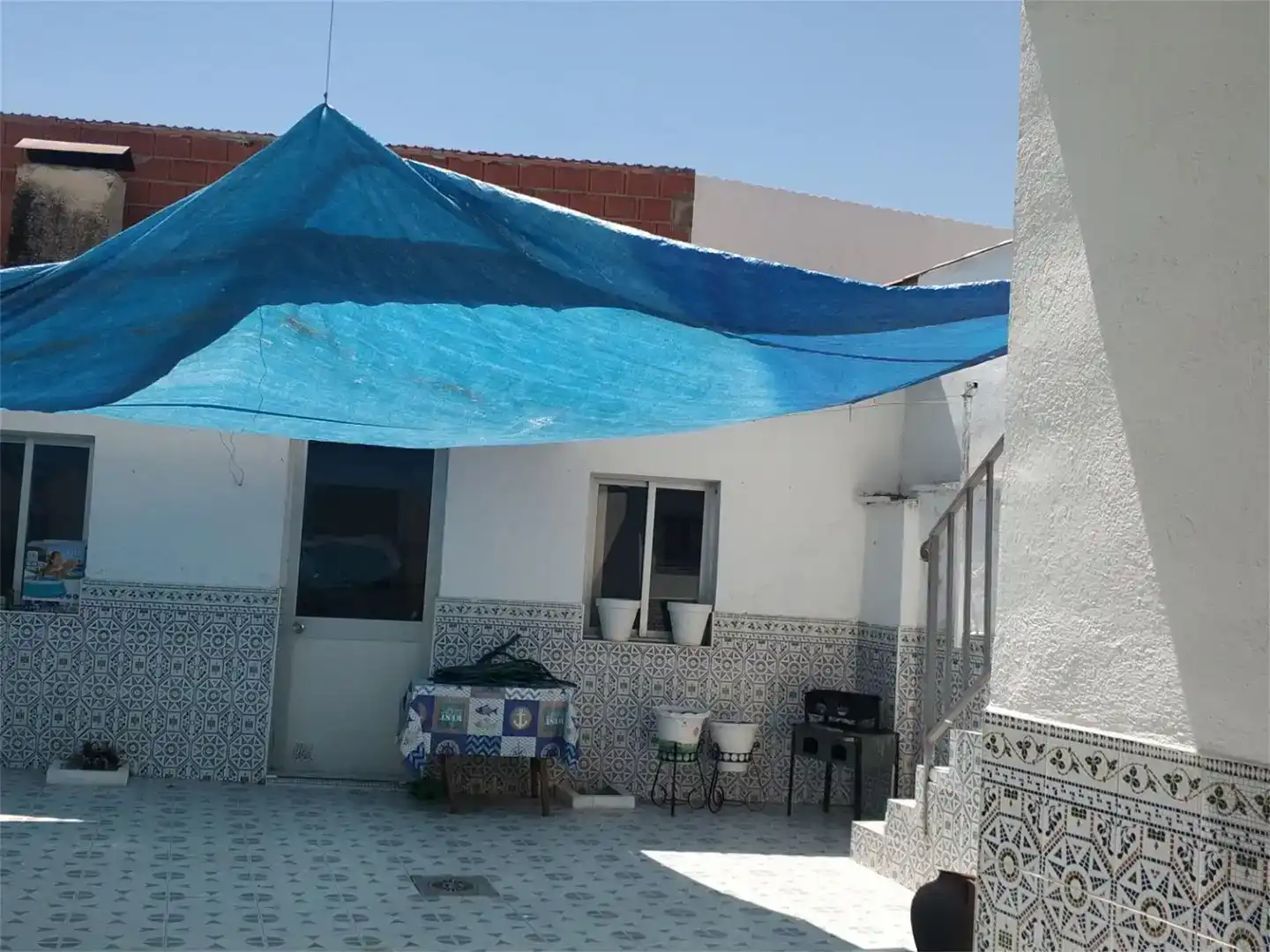 Vista exterior de Pis en venda en Quintana de la Serena amb Moblat i Balcó
