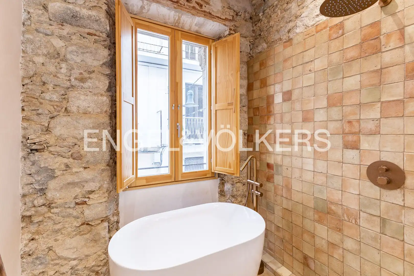 Bathroom of Houses for rent in Sant Pol de Mar  with Air Conditioner, Heating and Parquet flooring