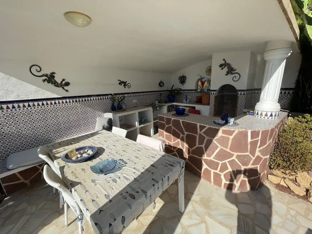 Cocina de Casa o chalet en venta en L'Alfàs del Pi con Calefacción, Jardín privado y Terraza