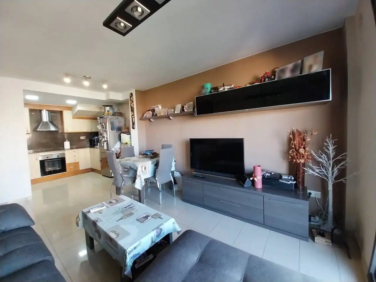 Wohnzimmer von Maisonette zum Verkauf in Rubí mit Klimaanlage, Heizung und Abstellraum
