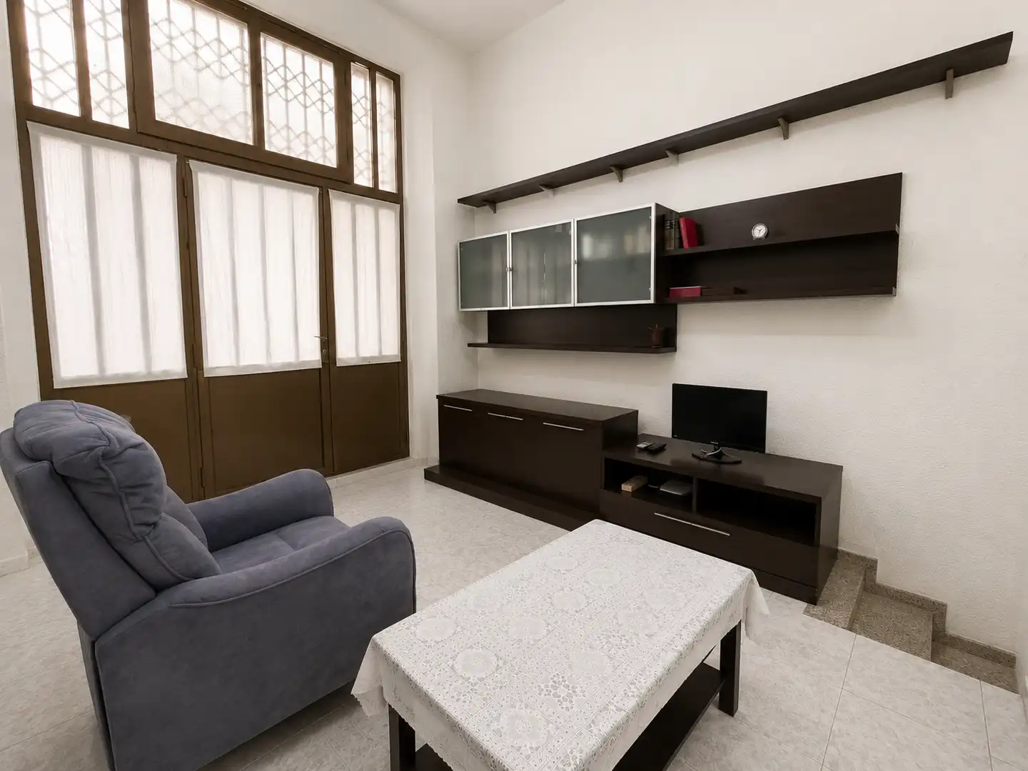 Wohnzimmer von Maisonette zum Verkauf in Barcelona mit Möbliert