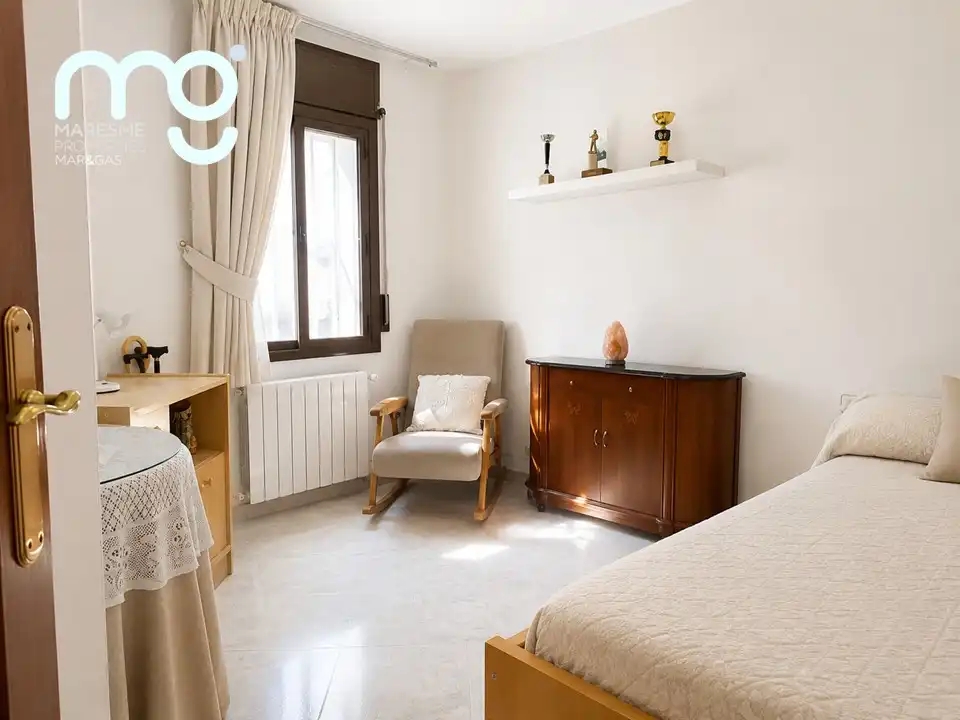 Bedroom of Flat for sale in Mataró  with Air Conditioner, Heating and Terrace
